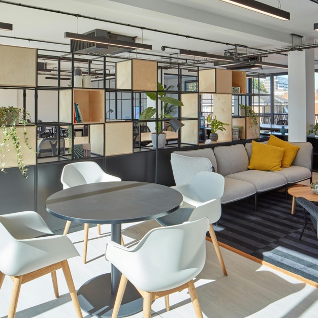 Dedicated breakout area at Brewery Road, Base Offices in Islington
