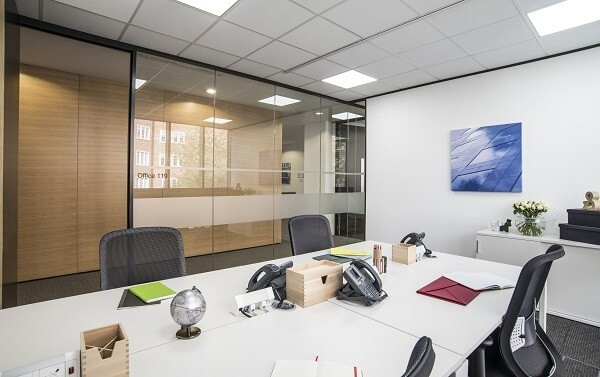 Private workspace in Kensington High Street, London, Regus