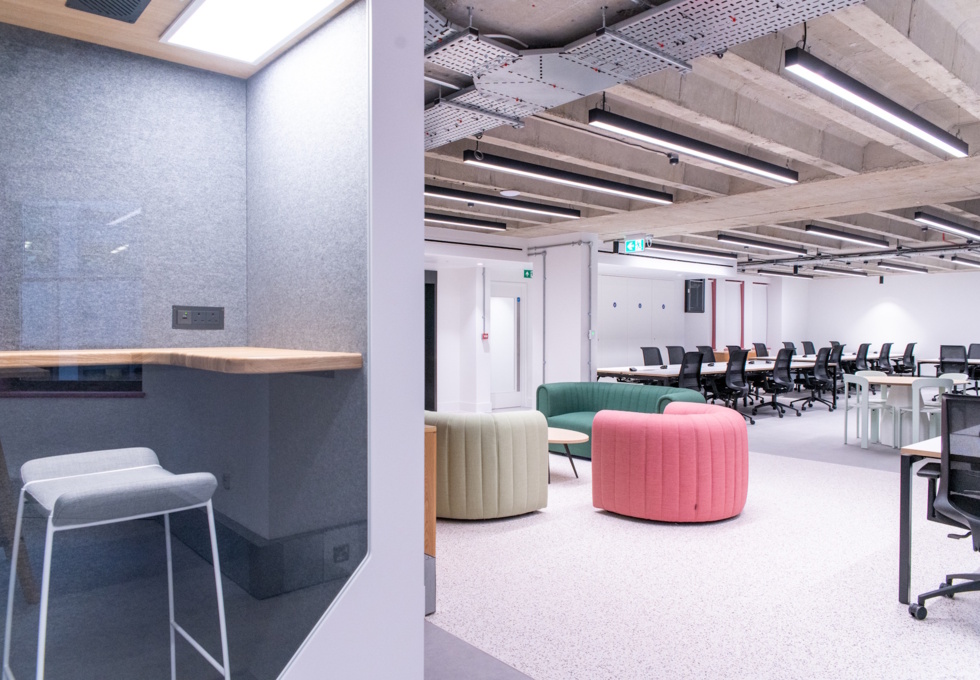 Private workspace in Wrights Lane, Huckletree (Kensington)
