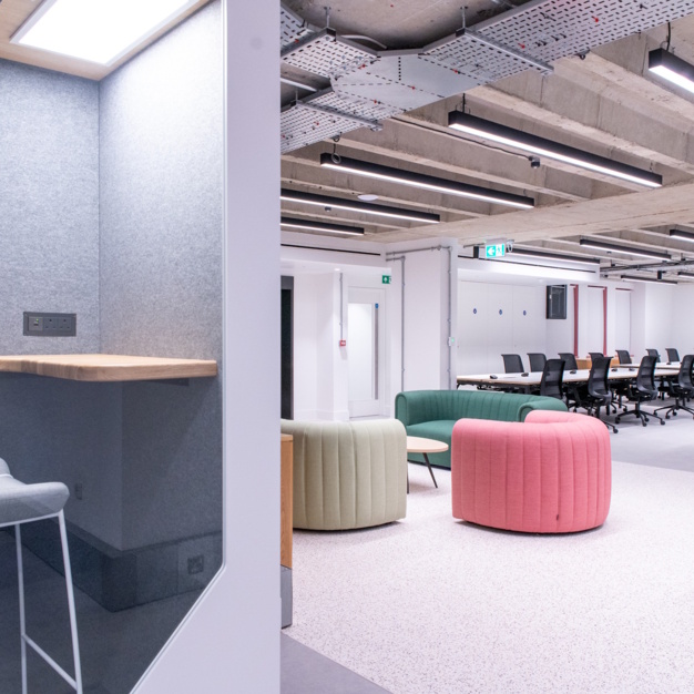 Private workspace in Wrights Lane, Huckletree (Kensington)