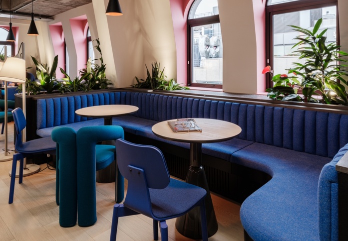 The Breakout area - Wrights Lane, Huckletree (Kensington)