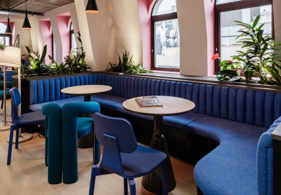 The Breakout area - Wrights Lane, Huckletree (Kensington)