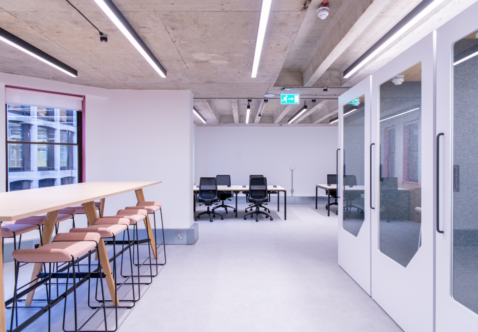Your private workspace, Wrights Lane, Huckletree, Kensington