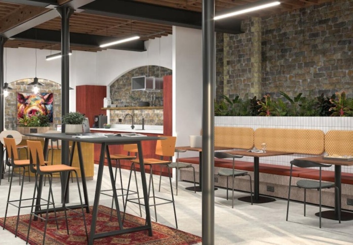 A breakout area in All Saints St, Colliers, King's Cross