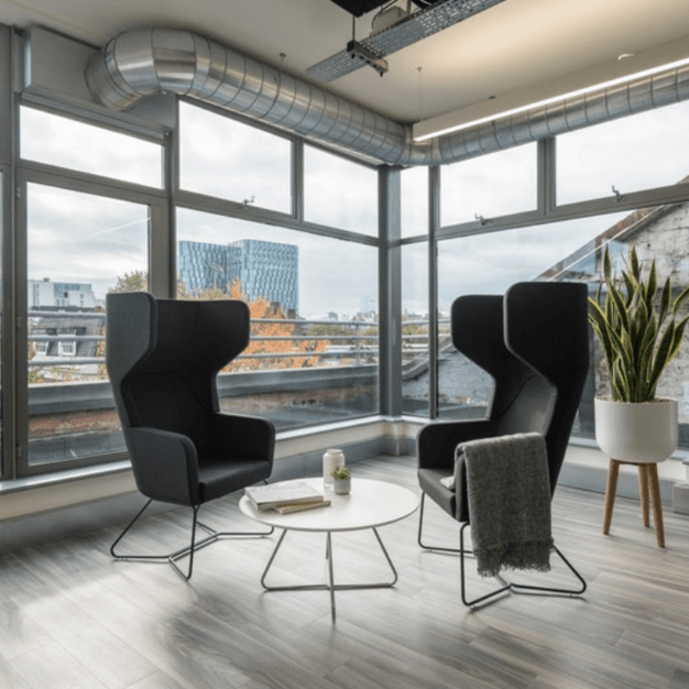 A breakout area in Lighterman House, Kitt Technology Limited, King's Cross