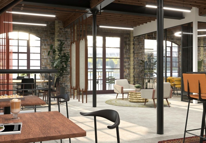 A dedicated breakout area in All Saints St, Colliers, King's Cross