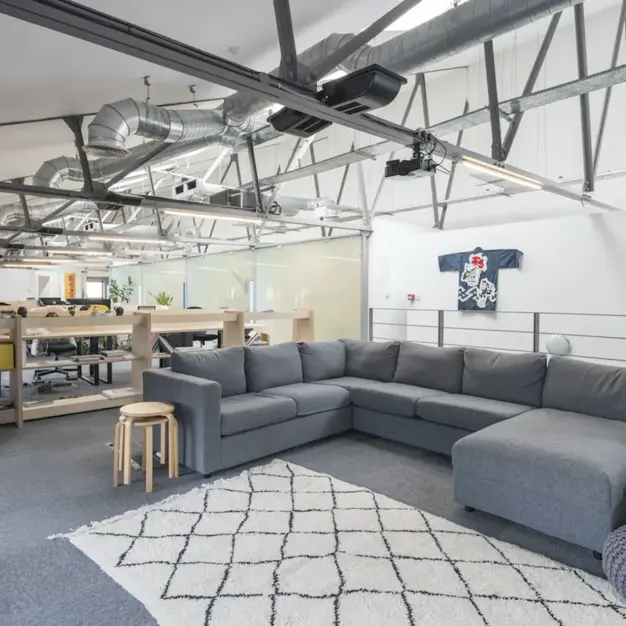 Breakout area at York Way, PG High Cross Ltd in King's Cross