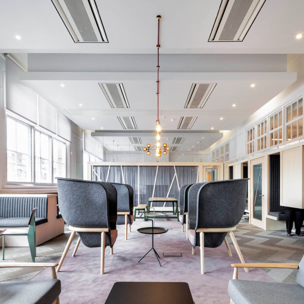 Breakout space for clients - Euston Road, FORA in King's Cross