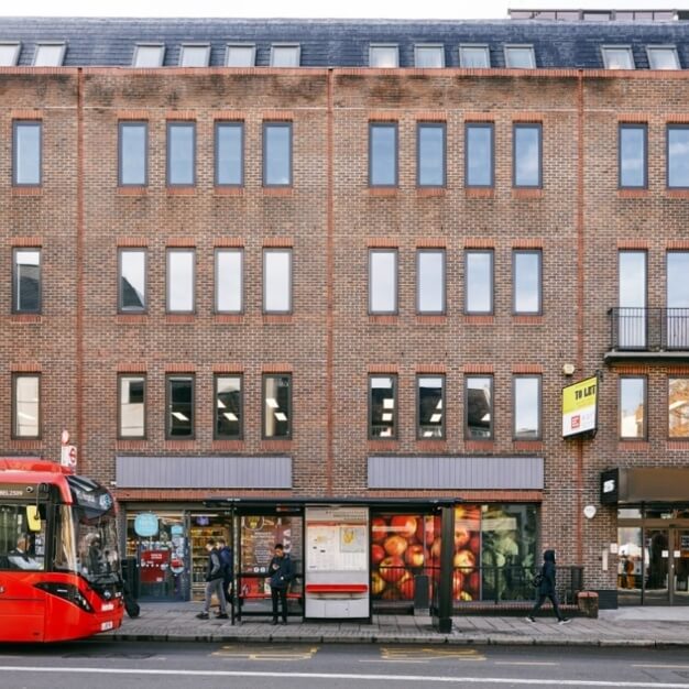Building external for Grays Inn Road, Business Cube, King's Cross