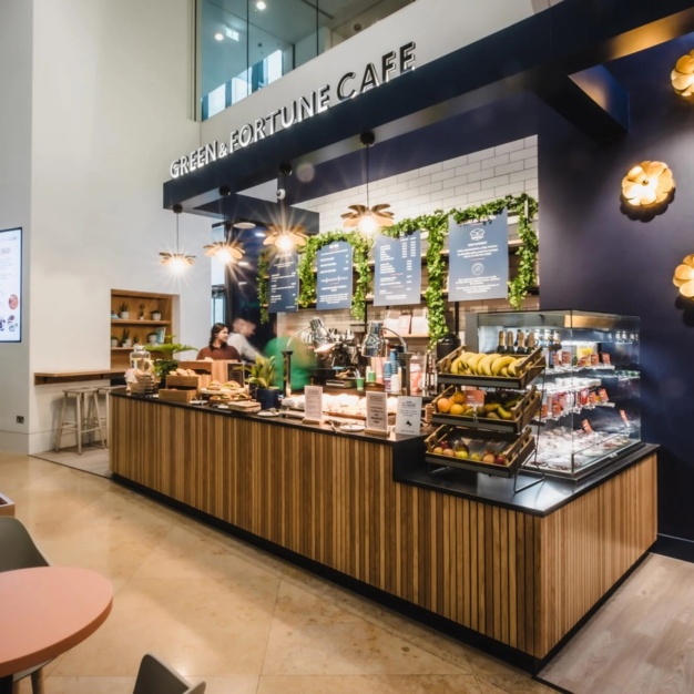 Café facility at York Way, Kings Place Music Foundation Ltd (King's Cross)