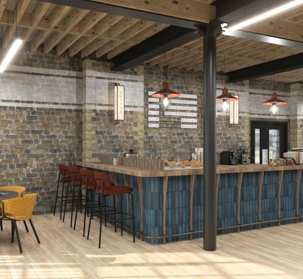 Café/restaurant within All Saints St, Colliers, King's Cross