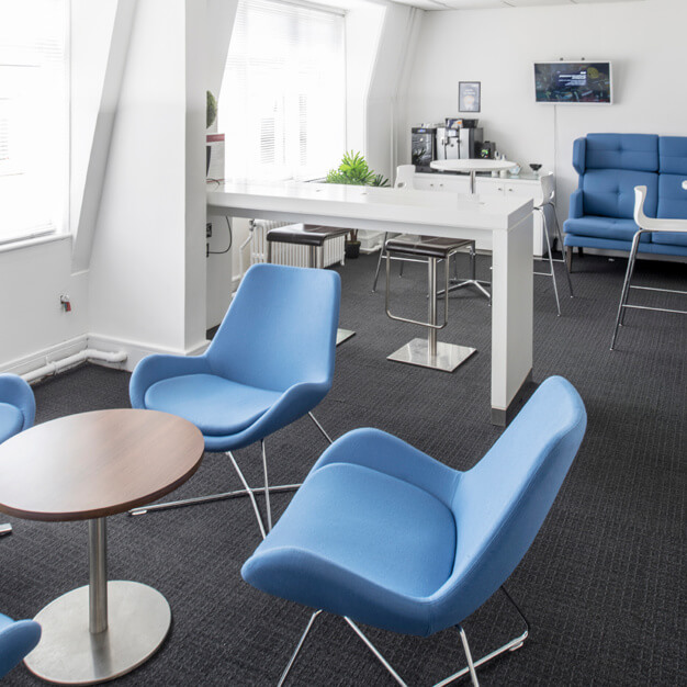 Client Breakout space - Mabledon Place, Regus in King's Cross