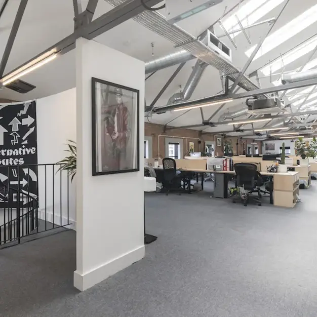 Dedicated workspace, York Way, PG High Cross Ltd in King's Cross