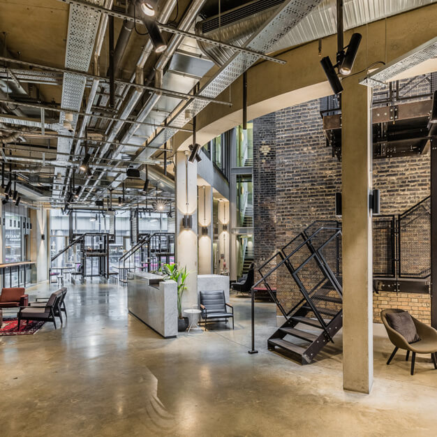 Foyer at Pancras Square, FORA, King's Cross