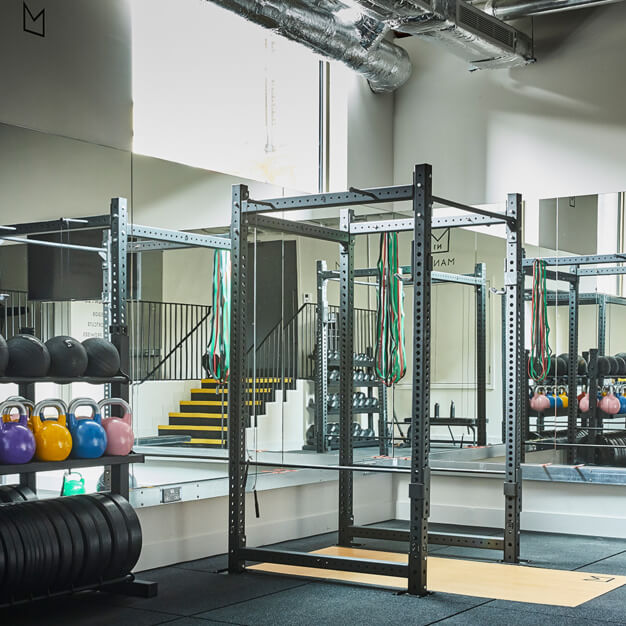 Gym area - Pentonville Road, FORA, King's Cross