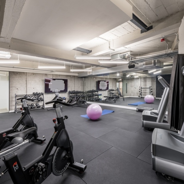 Gym at Chalton Street, The Boutique Workplace Company in King's Cross