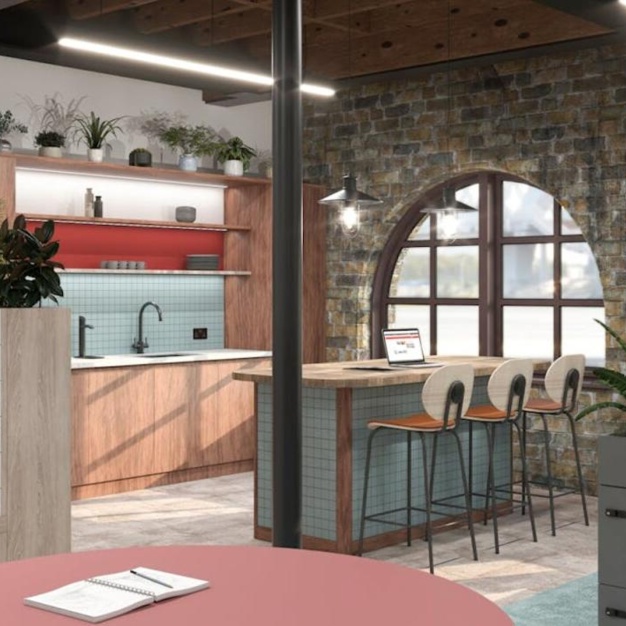 Kitchen area, which is dedicated - All Saints St, Colliers (King's Cross)
