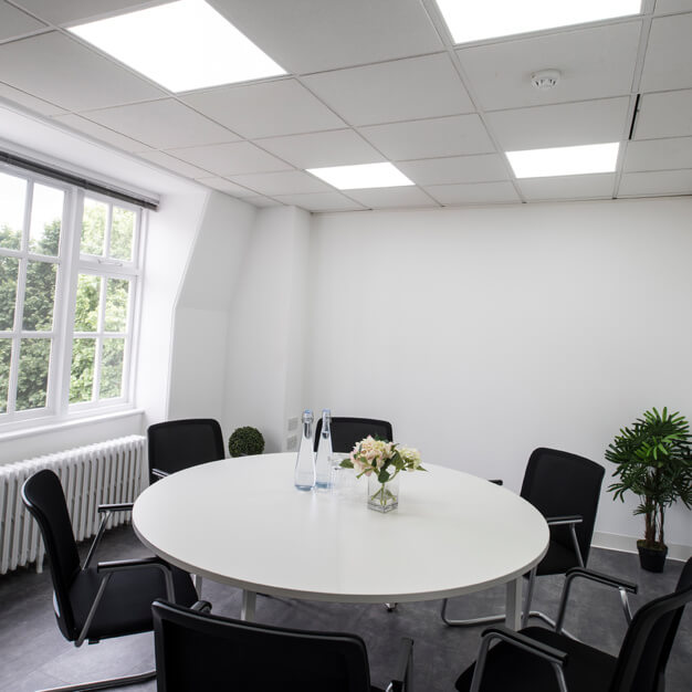 Meeting room at Mabledon Place, Regus in King's Cross