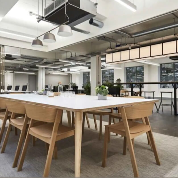 The breakout area in Lighterman House, Kitt Technology Limited (King's Cross)