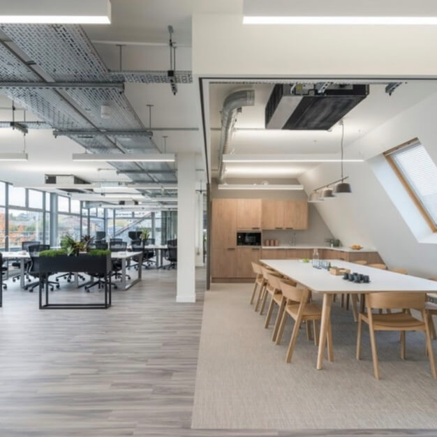The breakout area - Lighterman House, Kitt Technology Limited (King's Cross)