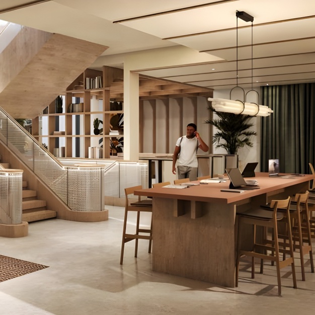 The Breakout area - York Way, Land Securities Group PLC (King's Cross)
