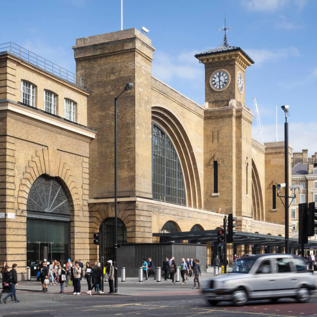 The building at Euston Road, FORA in King's Cross