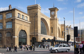 The building at Euston Road, FORA in King's Cross