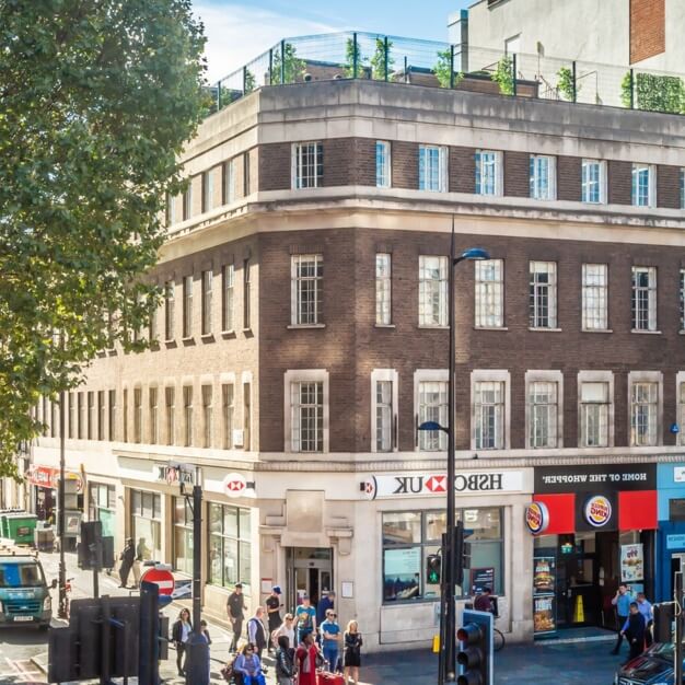 The building at Euston Road, Scope Space in King's Cross
