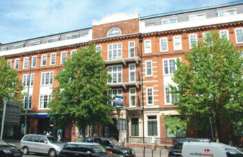 The building at Grays Inn Road, Regus, King's Cross