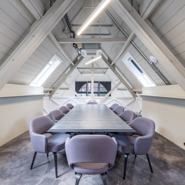 The meeting room at Chalton Street, The Boutique Workplace Company in King's Cross