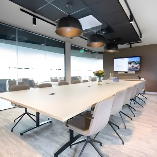 The meeting room at Kings Cross Bridge, Landmark Space in King's Cross