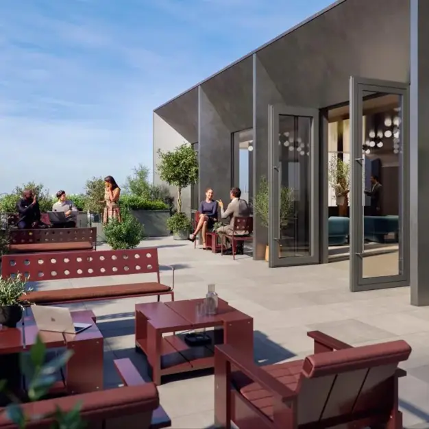 Use the roof terrace at Beaconsfield Street, FORA (King's Cross)