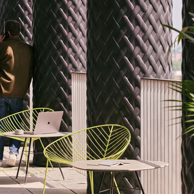 Use the roof terrace at Pancras Square, FORA (King's Cross)