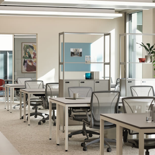 Your private workspace, Pancras Square, FORA, King's Cross