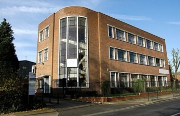 The building at Church Lane, Oasis Business Centres in Kingsbury