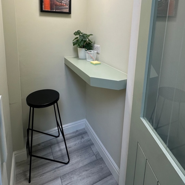 Phone booth in Crown Passage, Nammu Workplace Ltd, Kingston upon Thames