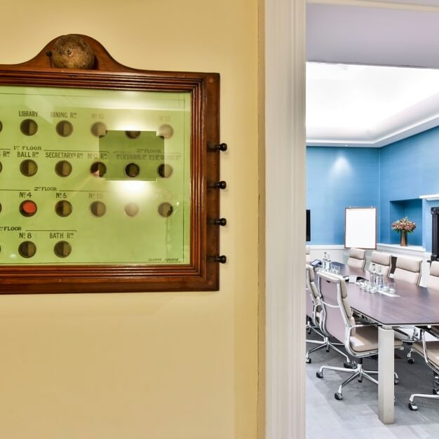 Boardroom at Pont Street, Argyll in Knightsbridge