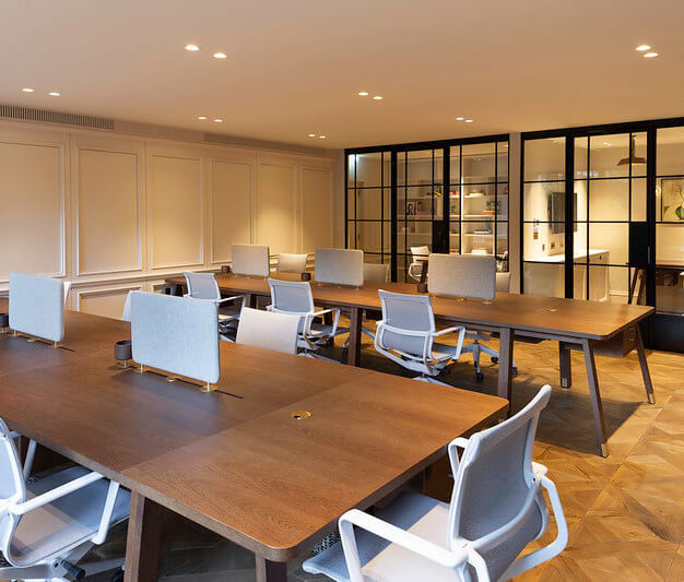 Private workspace in Knightsbridge, London, Ocubis