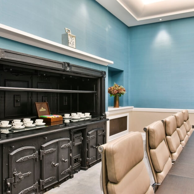 The meeting room at Pont Street, Argyll in Knightsbridge