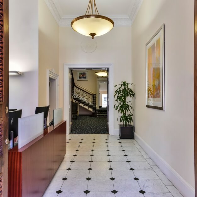 The reception at Pont Street, Argyll in Knightsbridge