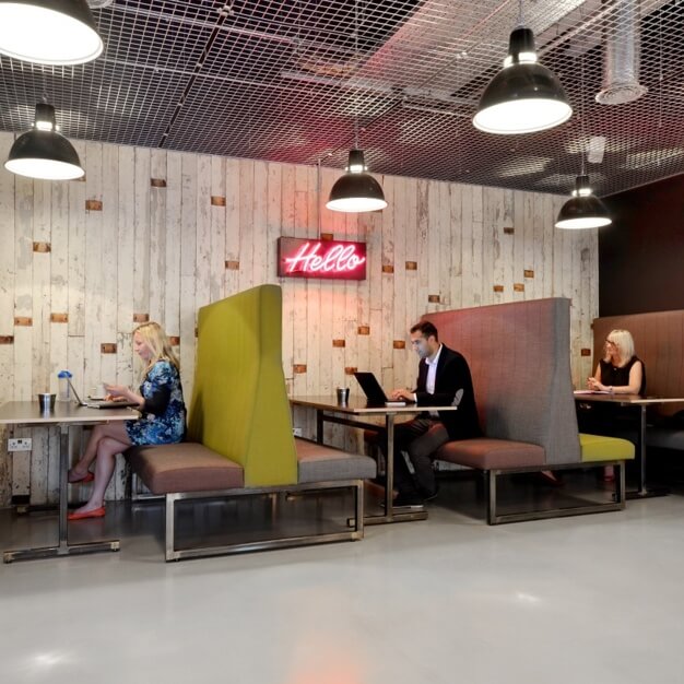 Breakout space in Kensal Road, Workspace Group Plc (Ladbroke Grove)