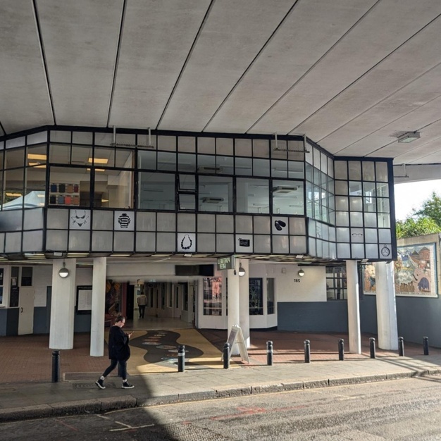 Building outside at Thorpe Close, Westway Trust, Ladbroke Grove