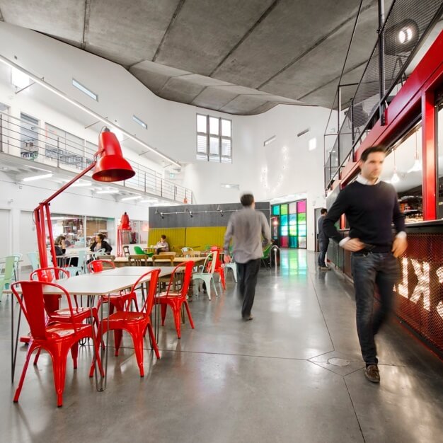 Café at Acklam Road, Workspace Group Plc in Ladbroke Grove