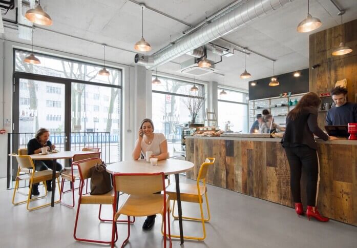 Café at Ladbroke Grove, Workspace Group Plc in Ladbroke Grove