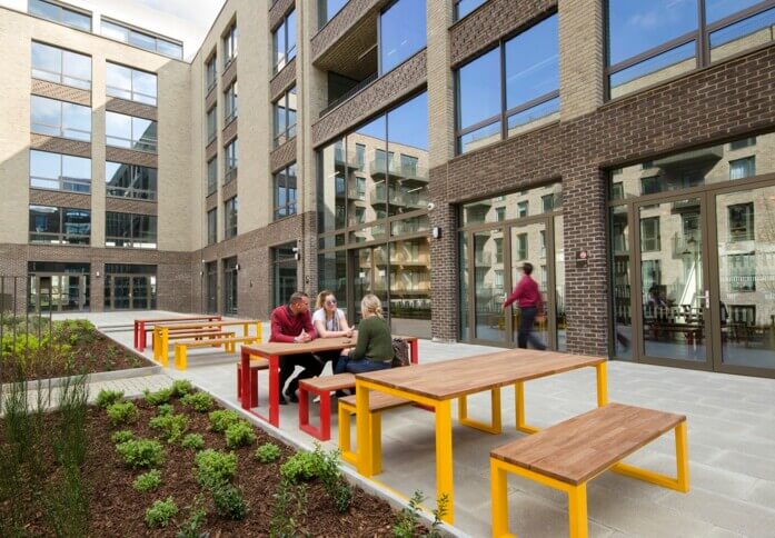 Outdoor area - Ladbroke Grove, Workspace Group Plc in Ladbroke Grove