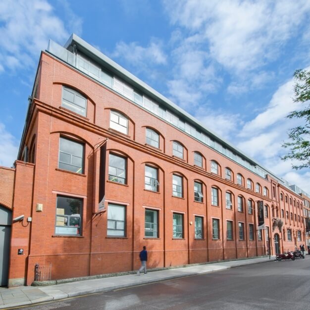 The building at Kensal Road, Workspace Group Plc, Ladbroke Grove