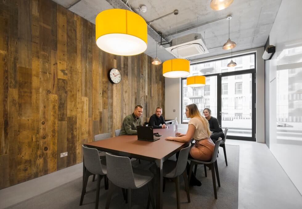The meeting room at Ladbroke Grove, Workspace Group Plc in Ladbroke Grove
