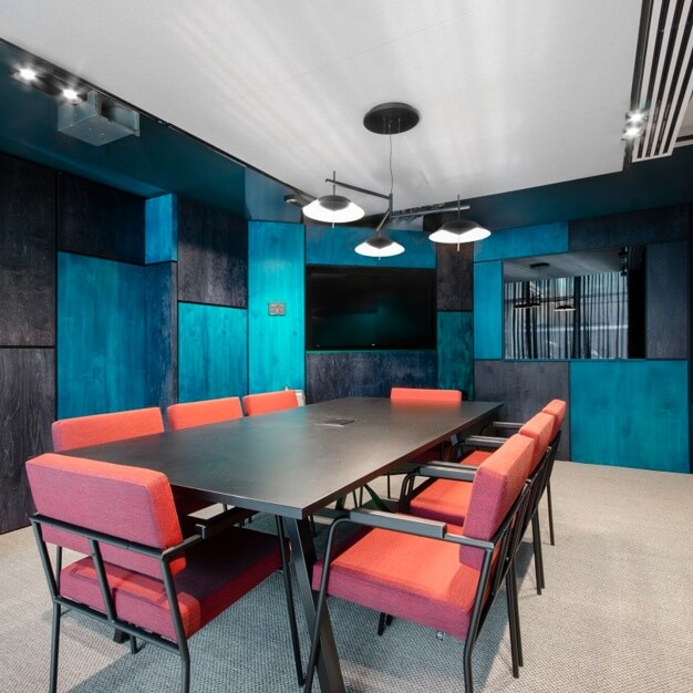 Boardroom at Kennington Lane, Workspace Group Plc in Lambeth