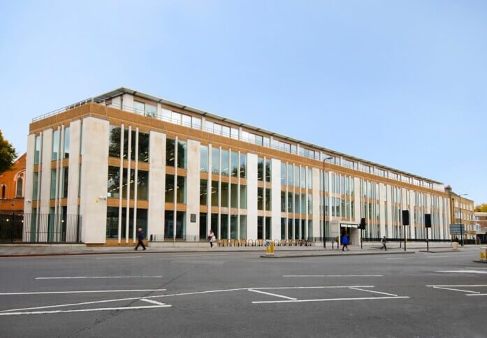The building at Kennington Lane, Workspace Group Plc, Lambeth