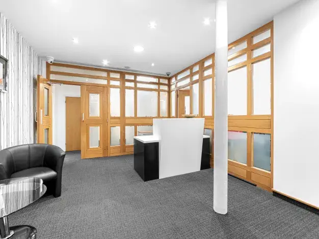 The reception at Albert Embankment, Regus in Lambeth